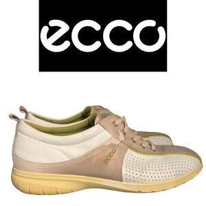 Ecco Leather Lace-Up Sport Sneakers - Size 37EU/US 6